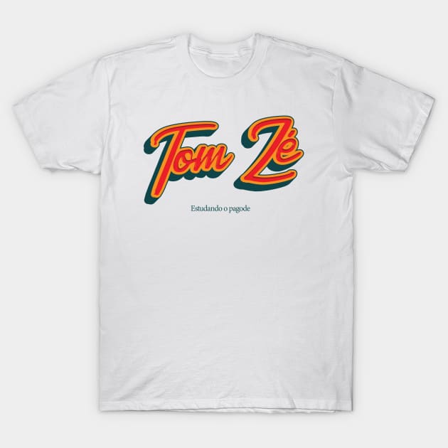 Tom Zé T-Shirt by PowelCastStudio